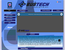 Tablet Screenshot of bustech.com.mx